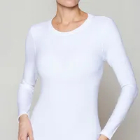 Polera Lana Merino Blanco