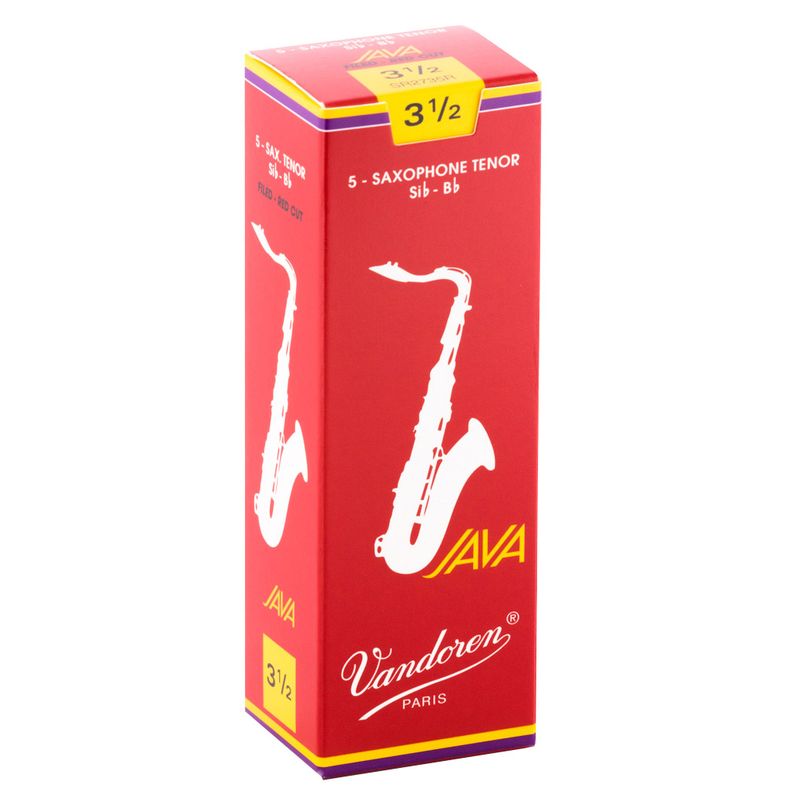 VANDOREN - Cañas Saxo Tenor 3.5 Java Red SR2735R  Vandoren