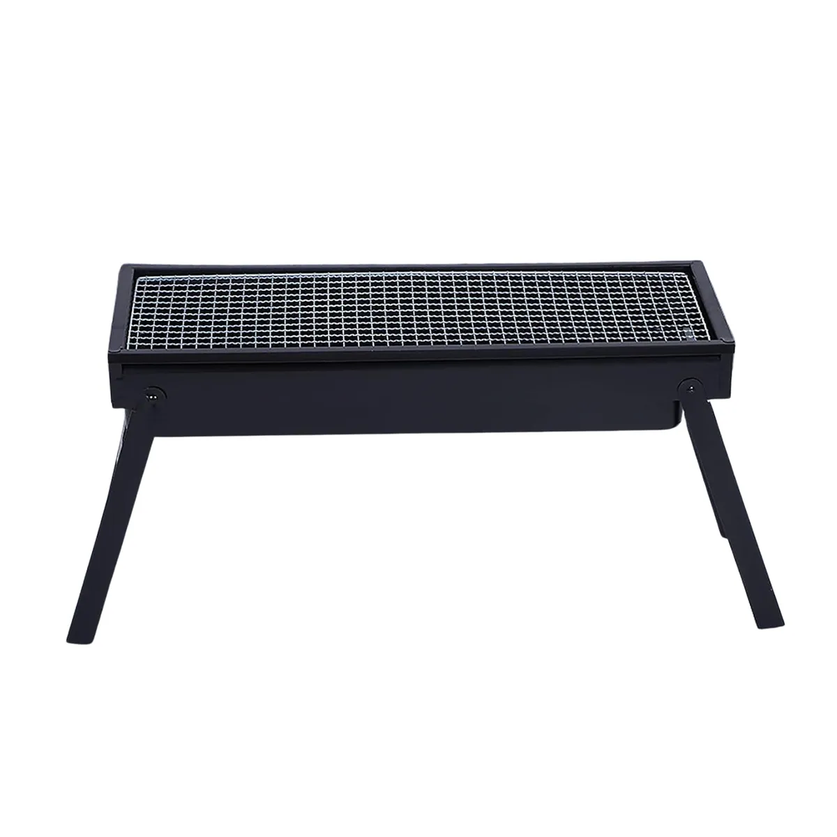 IMPORTCLICK - Parrilla Barbacoa Asado Grill Antiadherente 60x22x33 CM - Negro