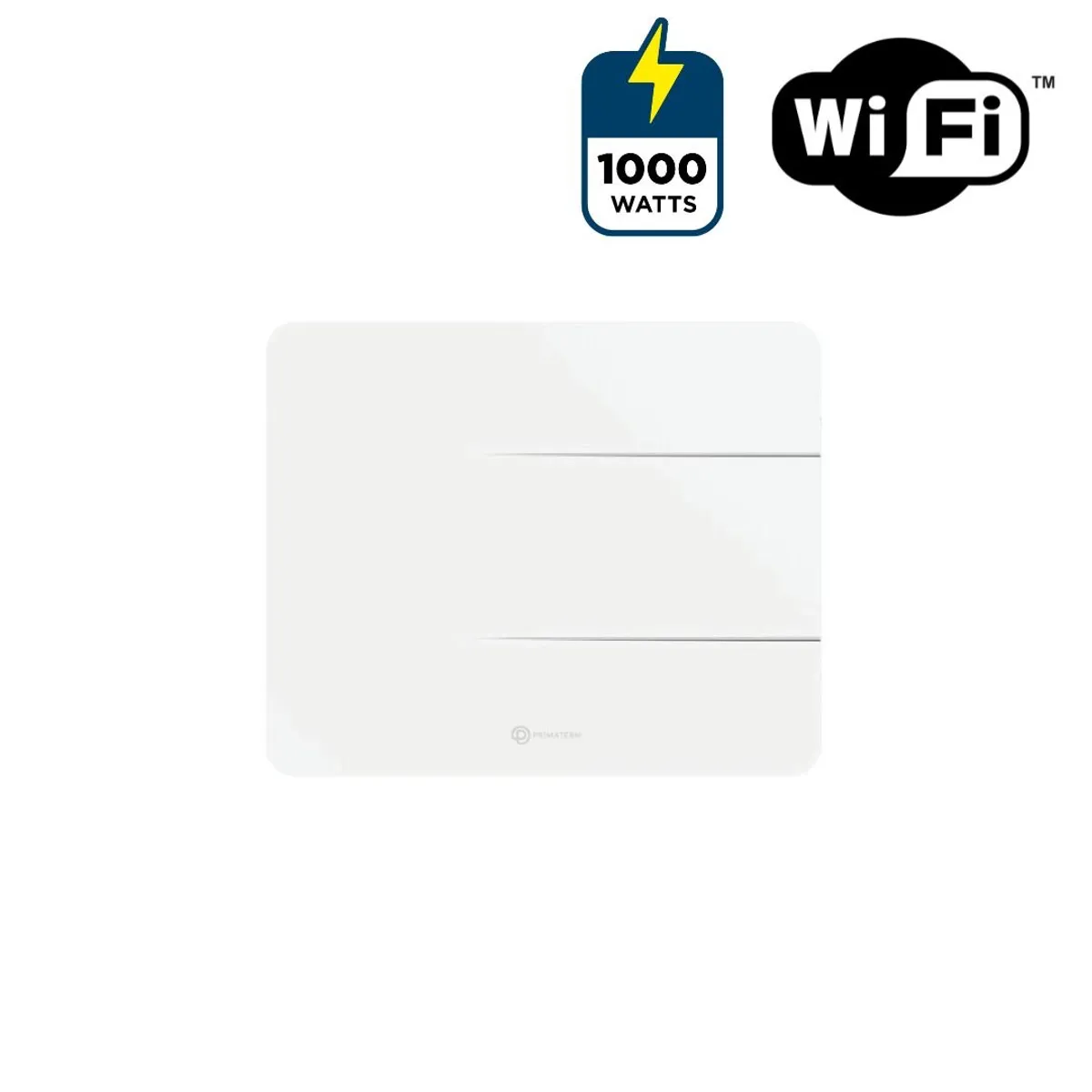 PRIMATERM - Estufa Radiador Calefactor Ónix Cerámico Wifi Blanco 1000w PRIMATERM