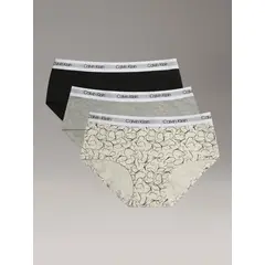 CALVIN KLEIN - Pack 3 Calzones para Niña Multicolor