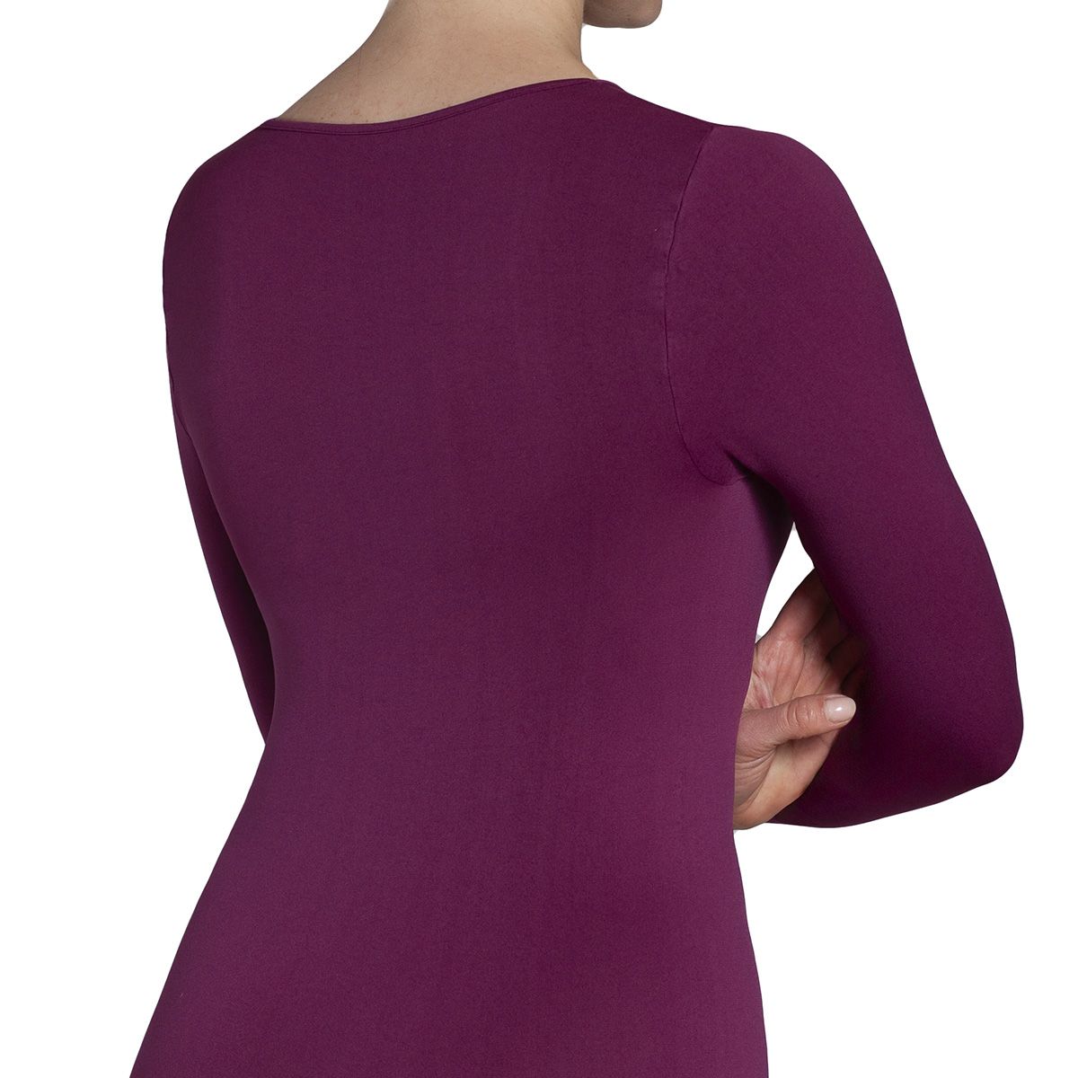 MONARCH - Polera Esencial Uniformes Salud Ciruela Monarch