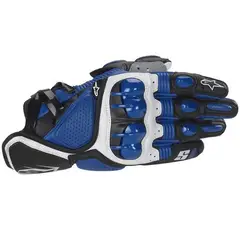 GENERICO - Guantes de cuero para motociclistas