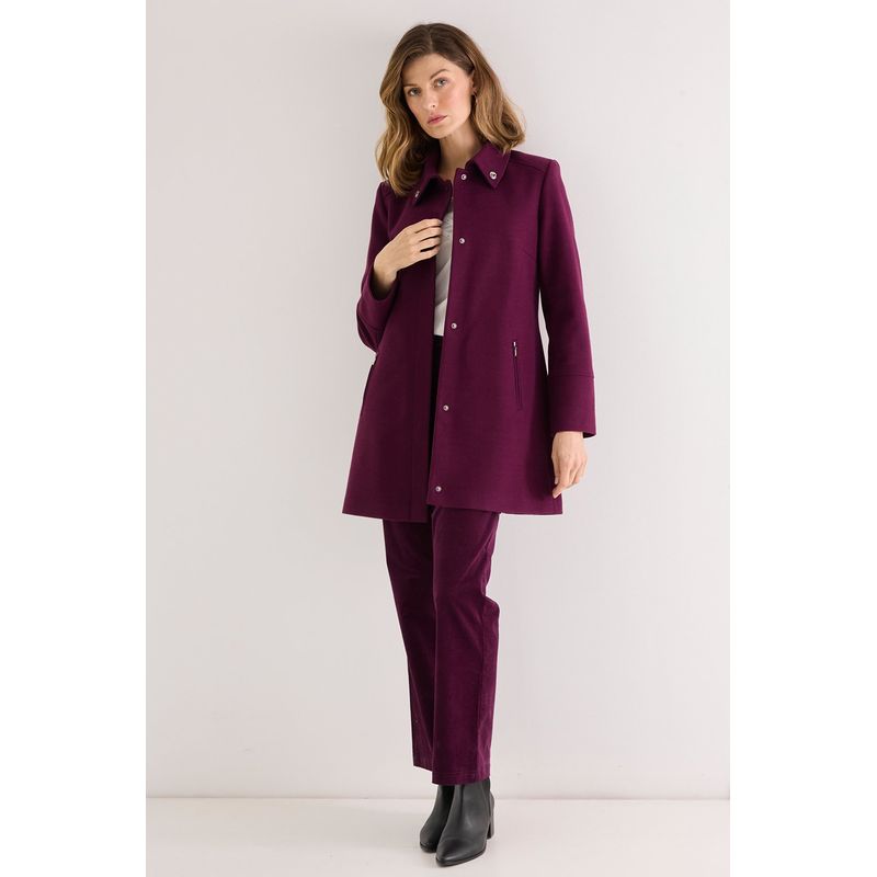 MA GRIFFE - Chaqueton Burdeo Mujer Magriffe