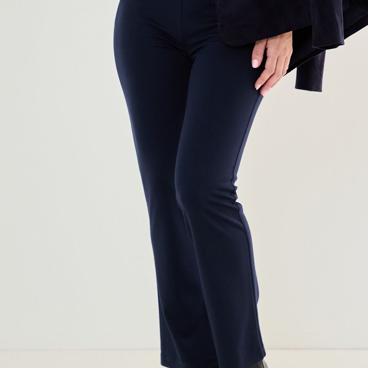 MA GRIFFE - Calza Azul Marino Mujer Magriffe