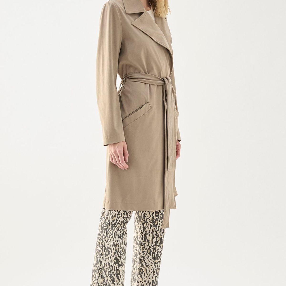 ASH - Trench Avellana Mujer Ash