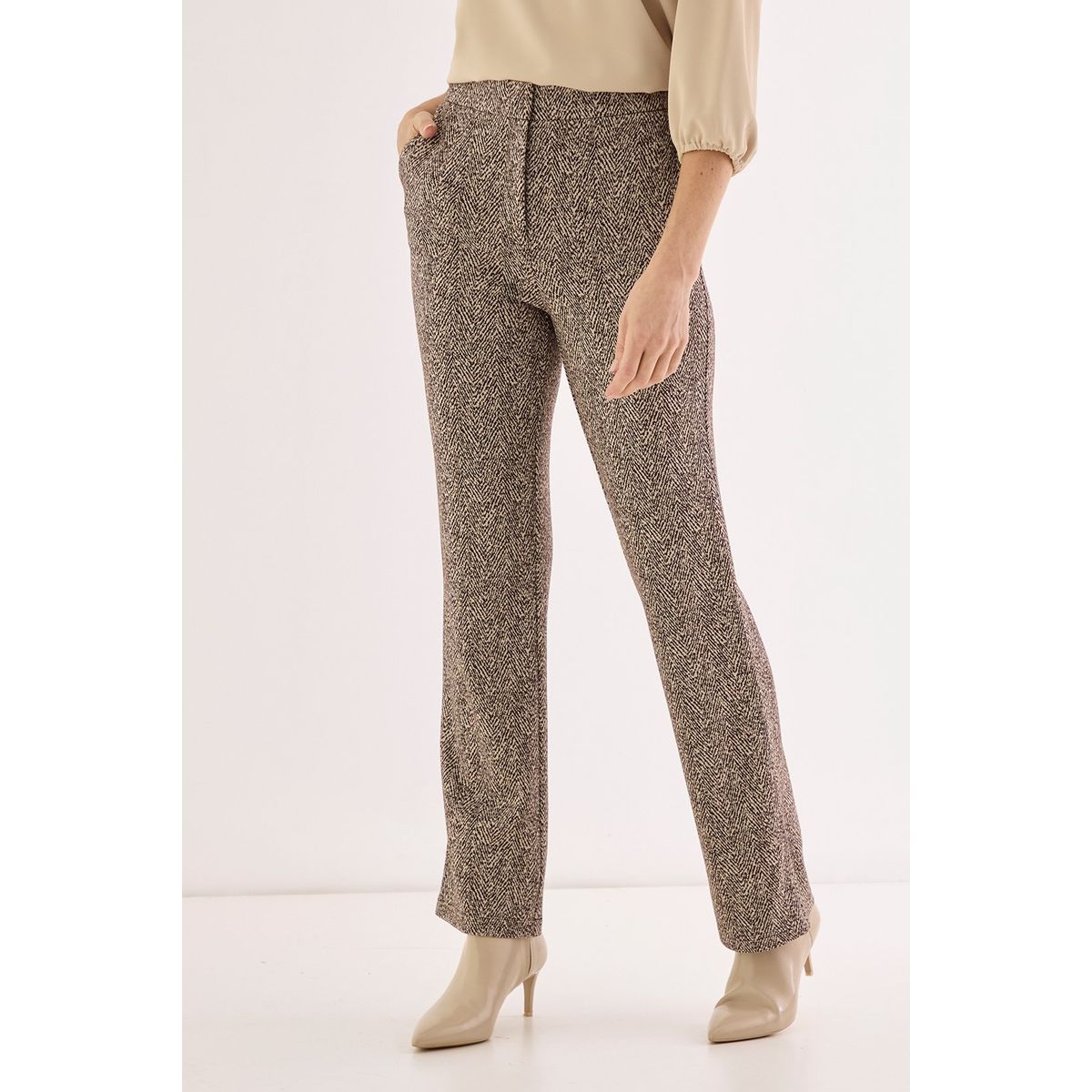 MA GRIFFE - Pantalon Negro Mujer Magriffe