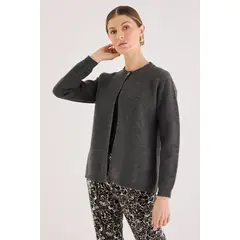MA GRIFFE - Tejido Gris Marengo Mujer Magriffe
