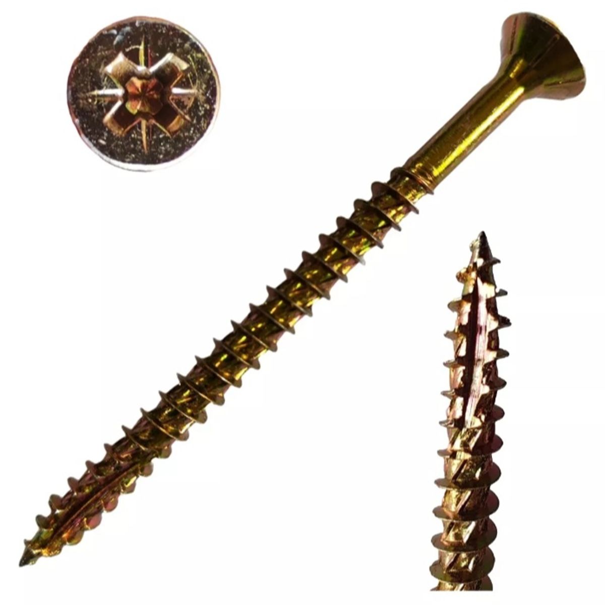 GENERICO - Tornillo Turbo Screw #14(5) 80/60 X 500 Unds