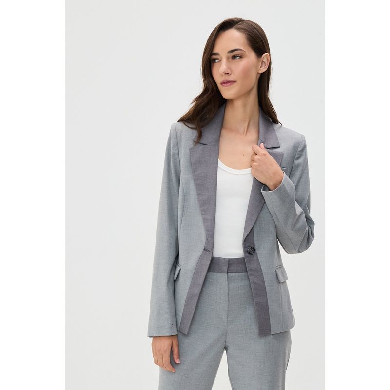 IO - Blazer Gris Mujer Io