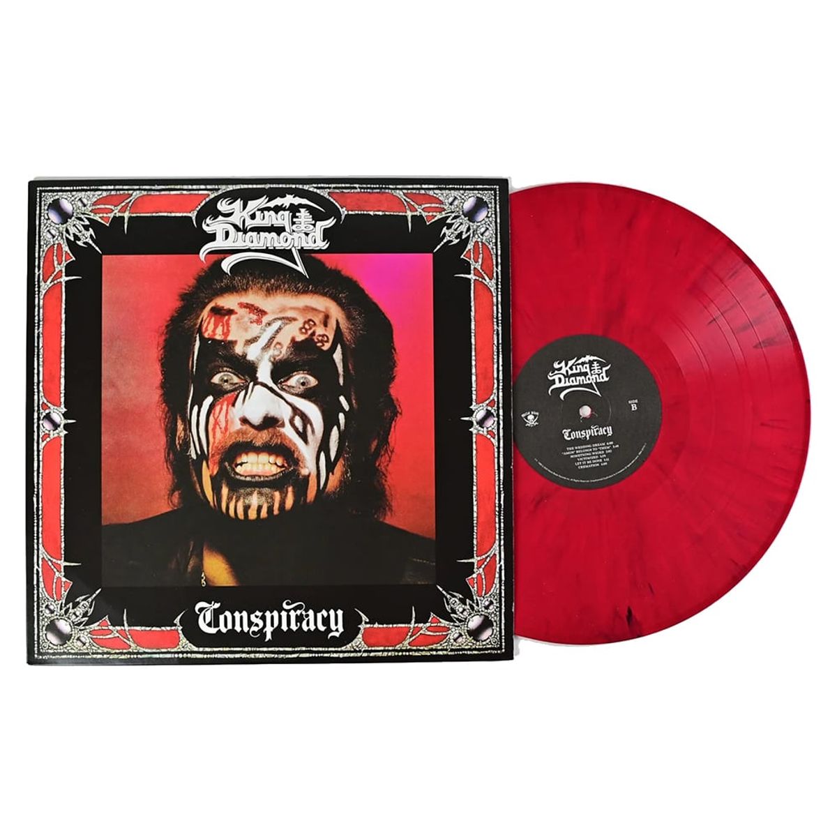 GENERICO - King Diamond -Conspiracy Ed Limitada- Vinilo Rojo Negro