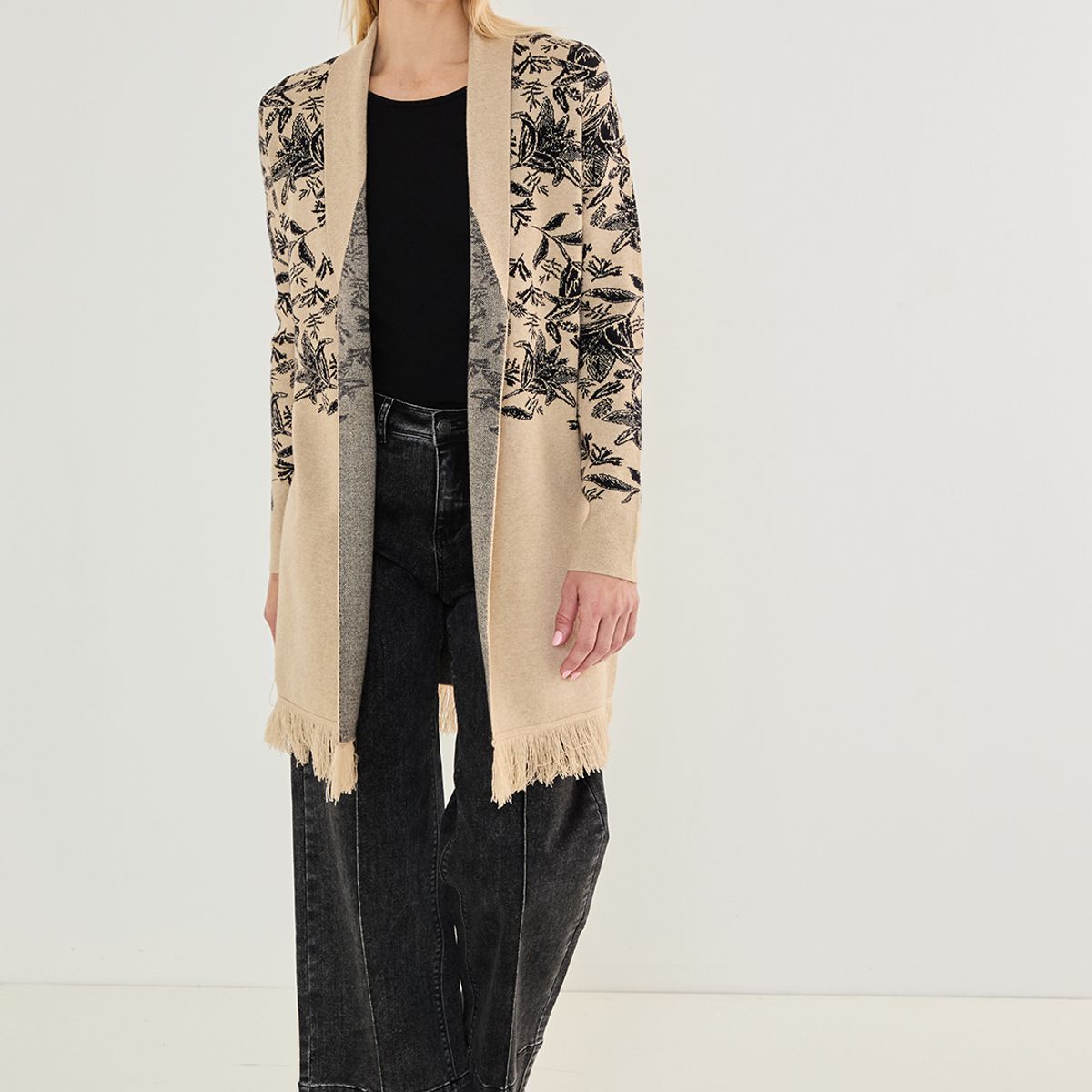 MA GRIFFE - Tejido Beige Mujer Magriffe