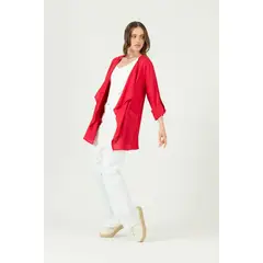 PRIVILEGE - Tapado con lino rojo 1265 - Rojo