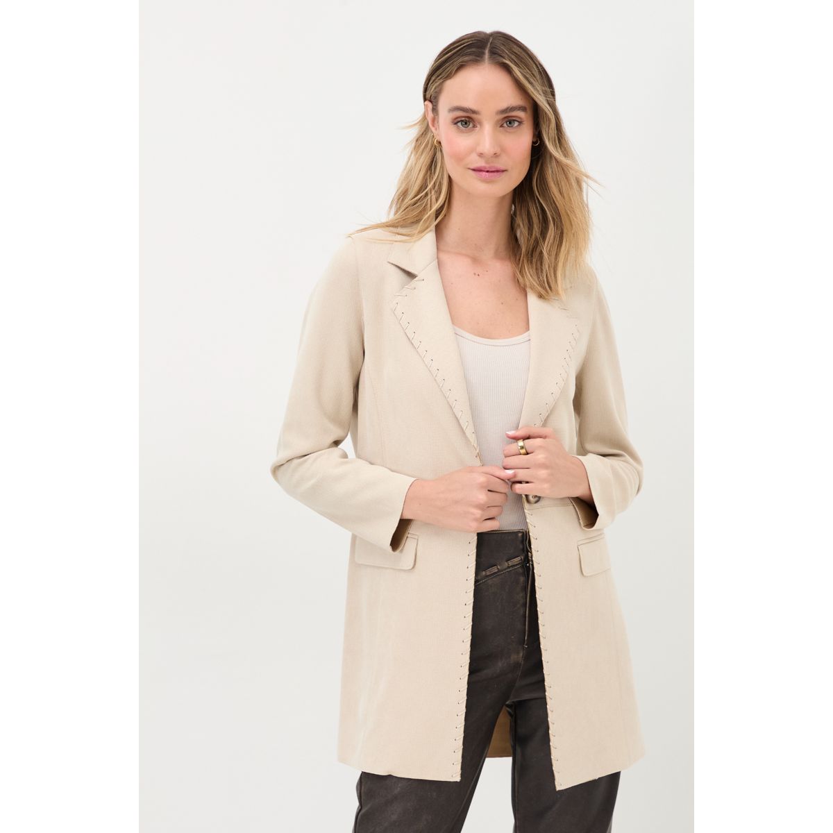 IO - Blazer Crudo Mujer Io