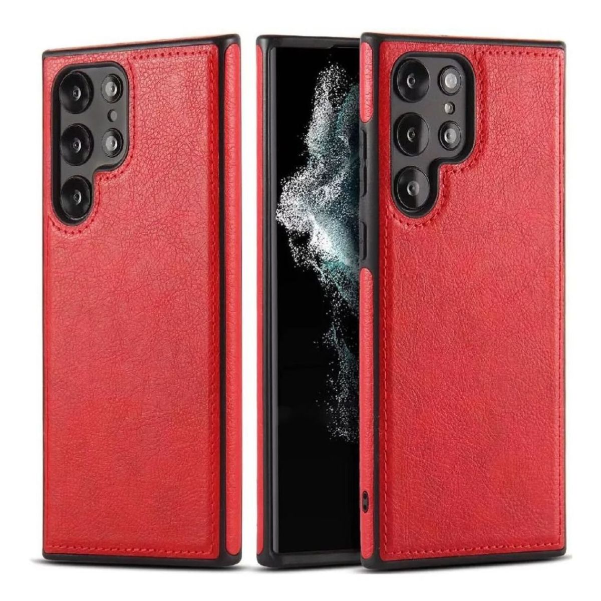 GENERICO - Carcasas Para Samsung S23 Ultra Cuero Premium Color