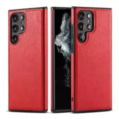 GENERICO - Carcasas Para Samsung S23 Ultra Cuero Premium Color