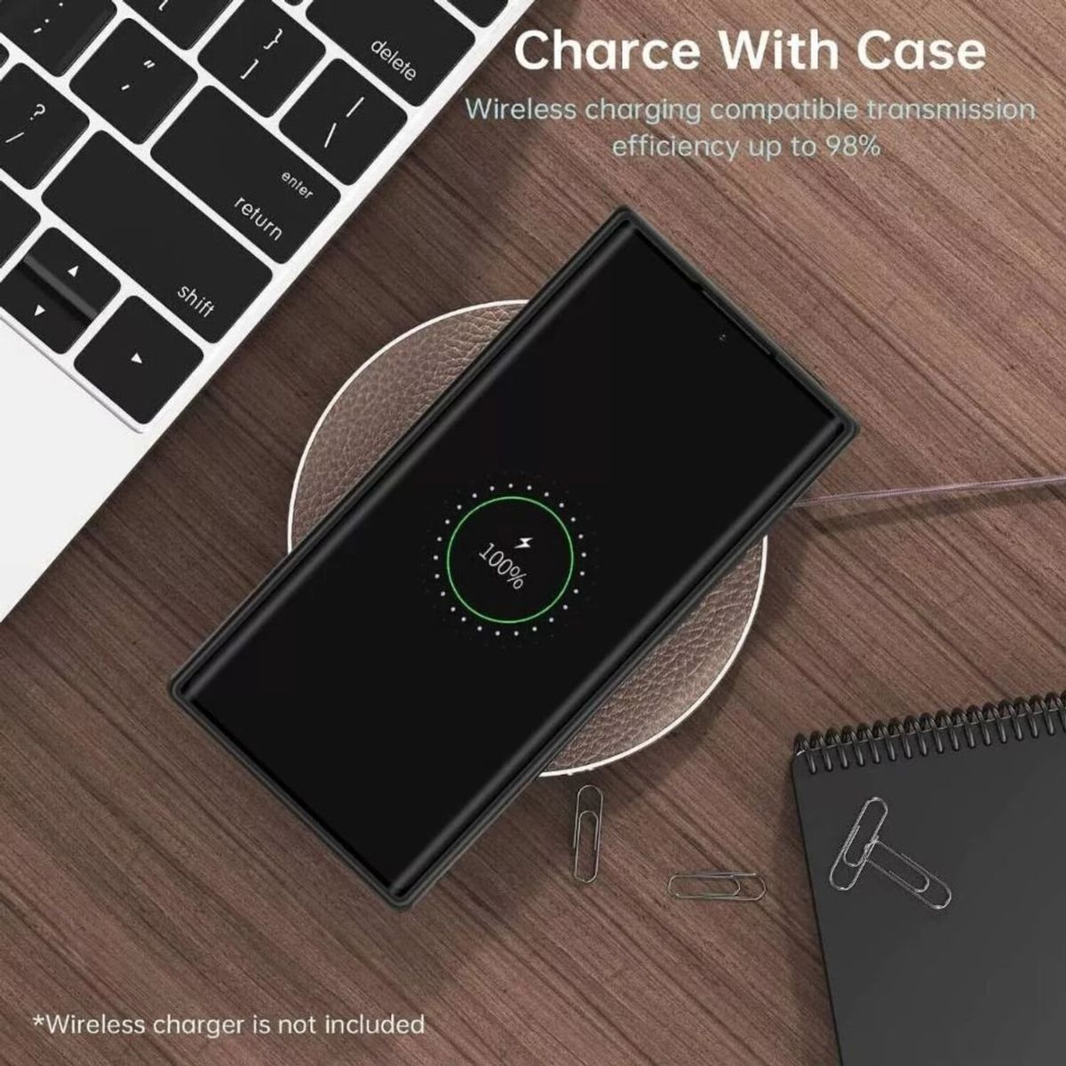 GENERICO - Carcasas Para Samsung S23 Ultra Cuero Premium Color