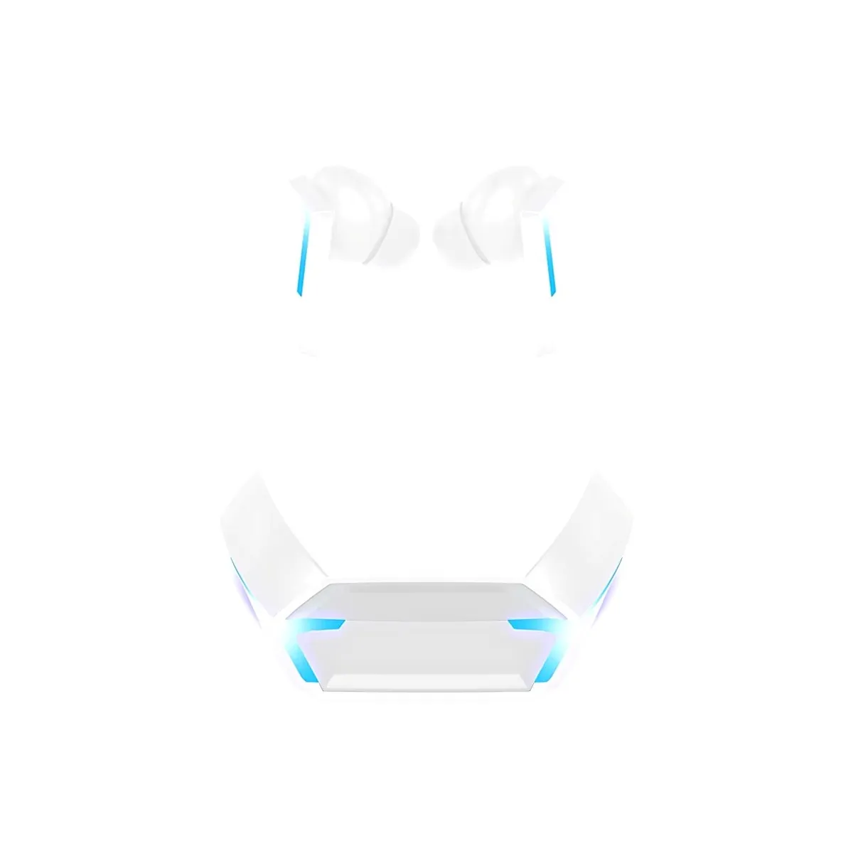 GENERICO - Audífonos Inalámbricos M10 Carga Tipo C + Powerbank Blanco