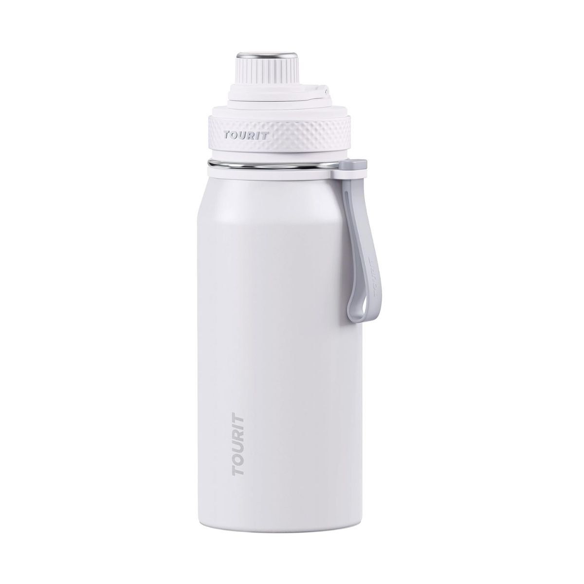 TOURIT - Tourit Botella de Agua Térmica Deportiva 32oz - Blanco