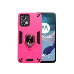 GENERICO - CARCASA ANILLO ANTIGOLPE PARA CELULAR MOTOROLA G53 COLOR FUCSIA