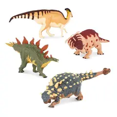 TERRA - Set 4 dinosaurios - medianos