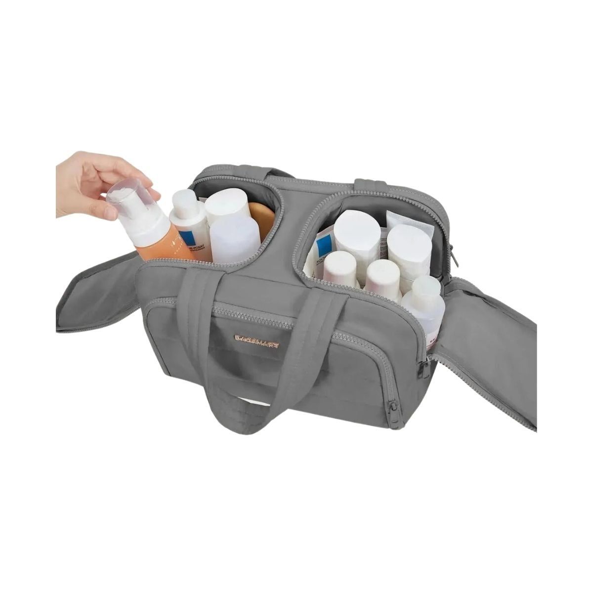 BAGSMART - Bagsmart Neceser Multifuncional Zora Spacesaver 4 en 1 Colgante Gris