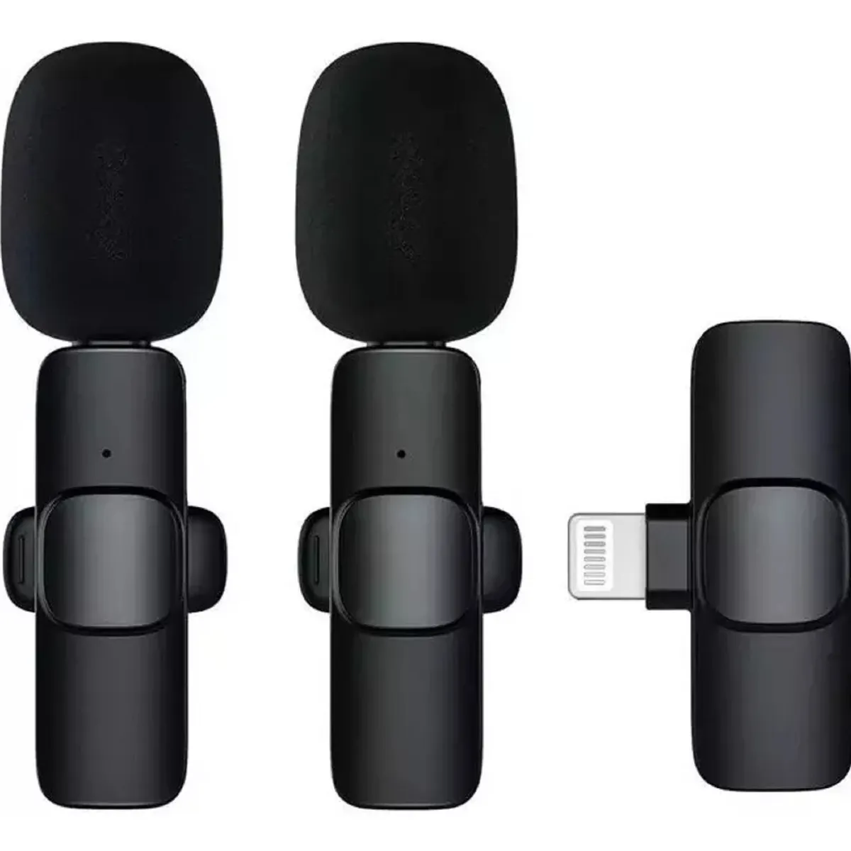 GENERICO - 2 Micrófonos Lavalier Solapa Inalámbrico  Phone