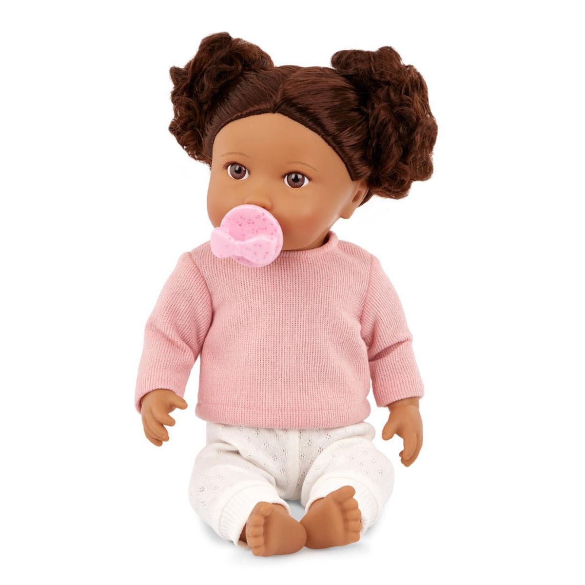 LULLABABY - Muñeca LullaBaby - Morena Top Rosado
