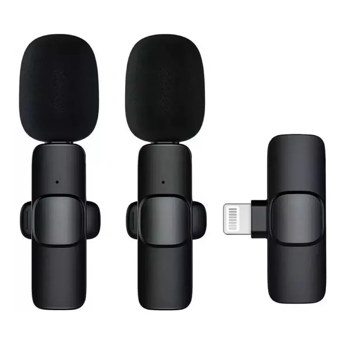 GENERICO - 2 Micrófonos Lavalier Solapa Inalámbrico  Phone