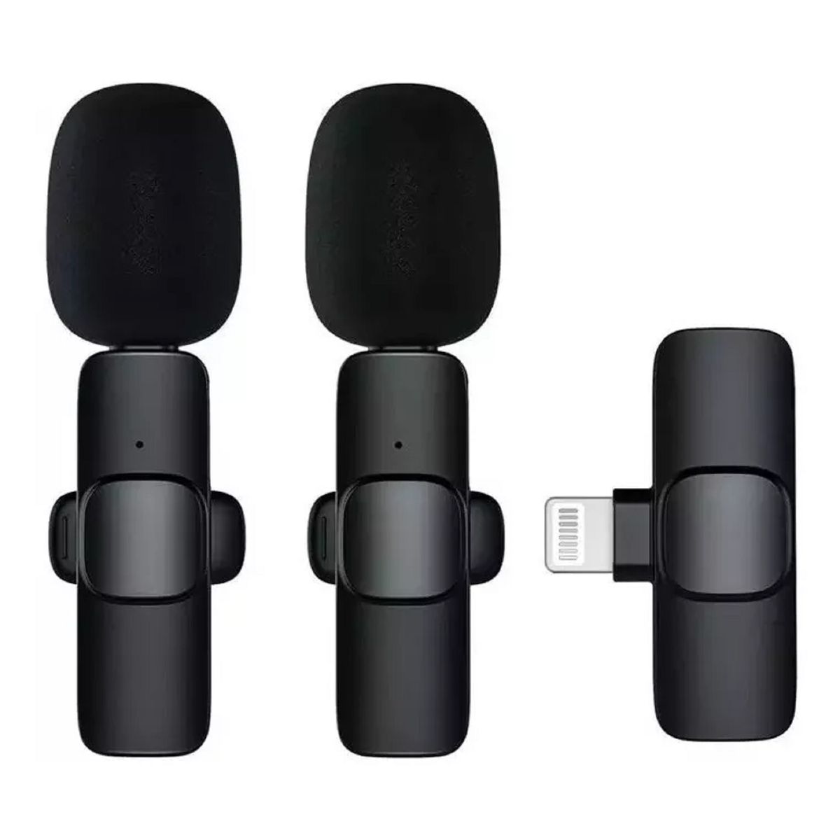 GENERICO - 2 Micrófonos Lavalier Solapa Inalámbrico  Phone