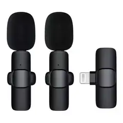 GENERICO - 2 Micrófonos Lavalier Solapa Inalámbrico Phone