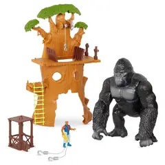 TERRA - Gorila - Interactivo y set casa en el árbol