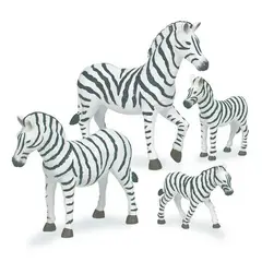 TERRA - Familia de zebras - Juguetería caramba