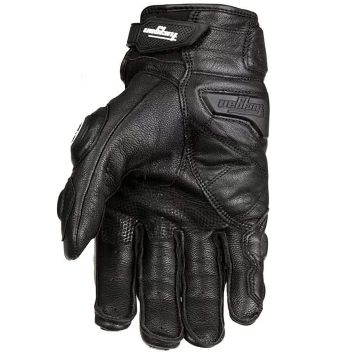 GENERICO - Guantes de cuero para motociclistas