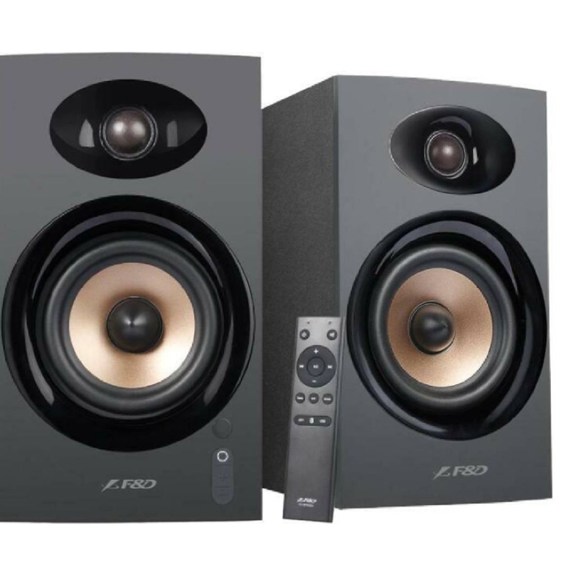 GENERICO - Parlantes 2.0 - Fenda R23BT - 40W RMS - Bluetooth - USB - AUX - Black