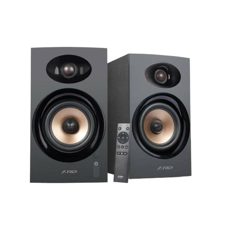 GENERICO - Parlantes 2.0 - Fenda R23BT - 40W RMS - Bluetooth - USB - AUX - Black