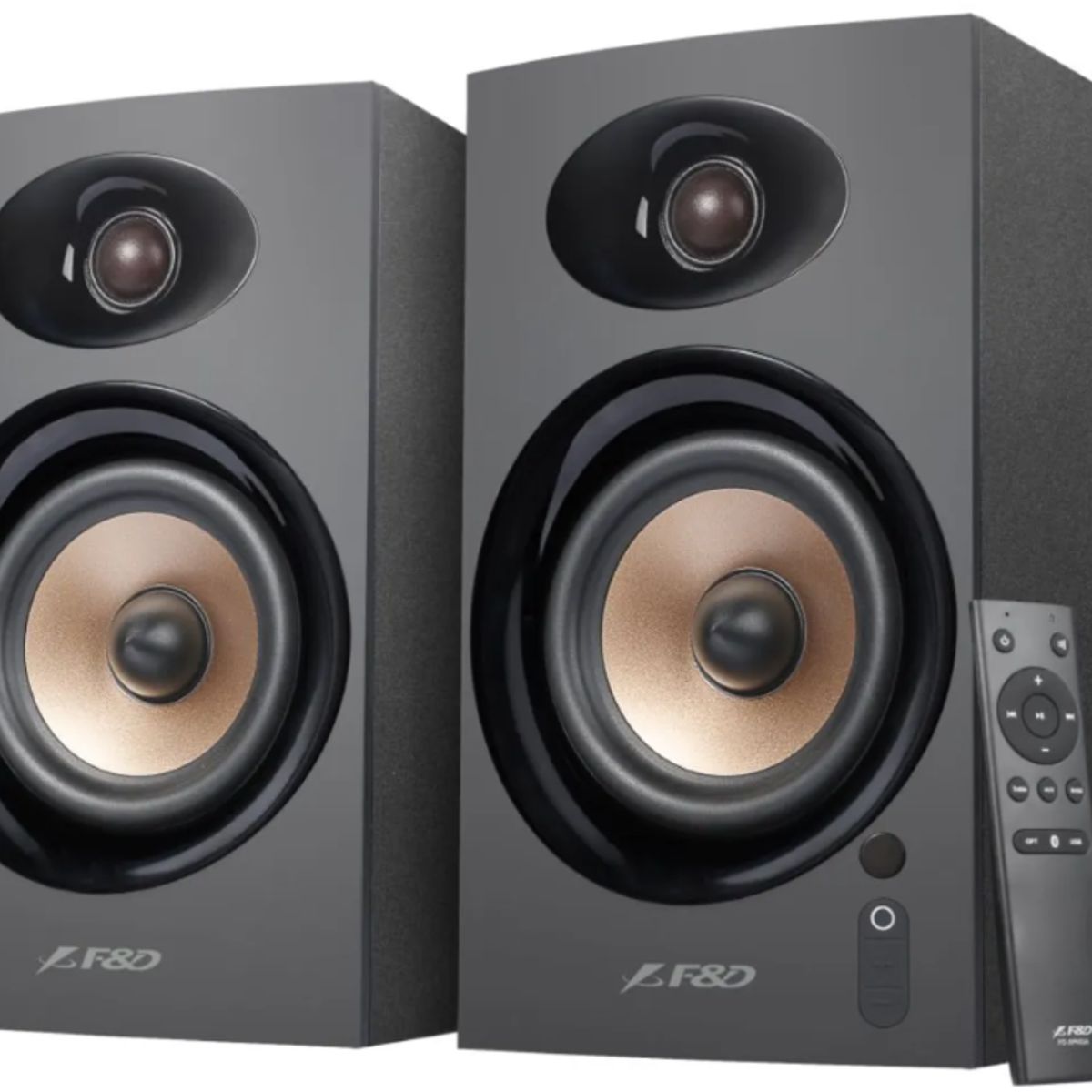 GENERICO - Parlantes 2.0 - Fenda R23BT - 40W RMS - Bluetooth - USB - AUX - Black