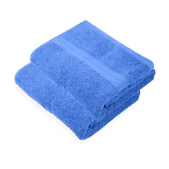 GENERICO - Toallas Illusiions Azul Set X2 Toalla De Cuerpo + Mano