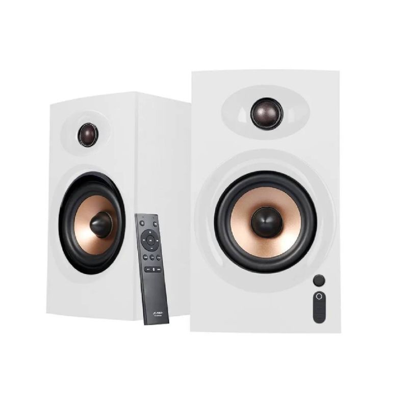GENERICO - Parlantes 2.0 - Fenda R23BT - 40W RMS - Bluetooth - USB - AUX - White