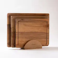 GENERICO - Set De 3 Tablas De Cortar De Acacia Para Picar Y Cortar
