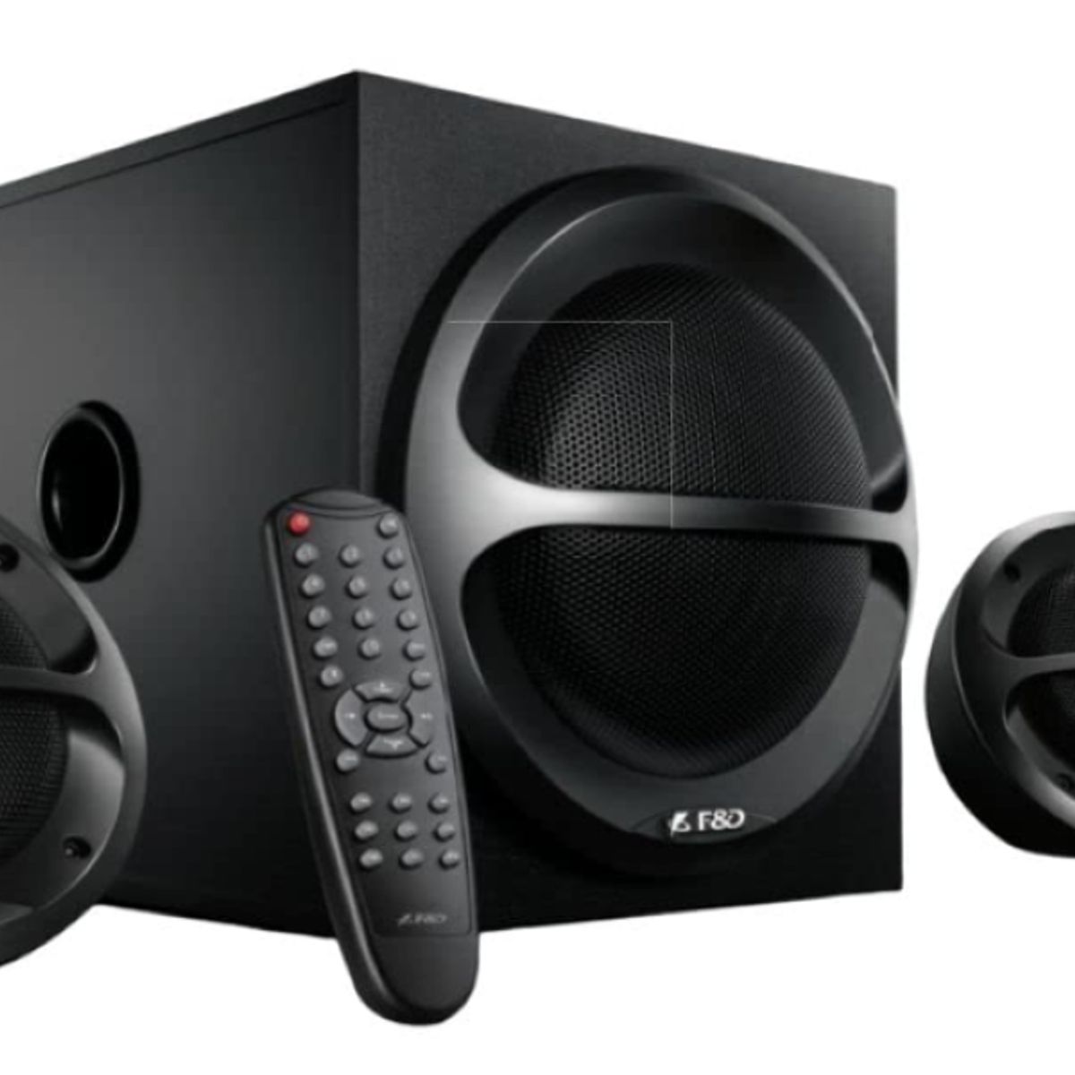 GENERICO - Parlantes 2.1 - FENDA A111X - 70W Peak Power - Bluetooth - FM  - Black