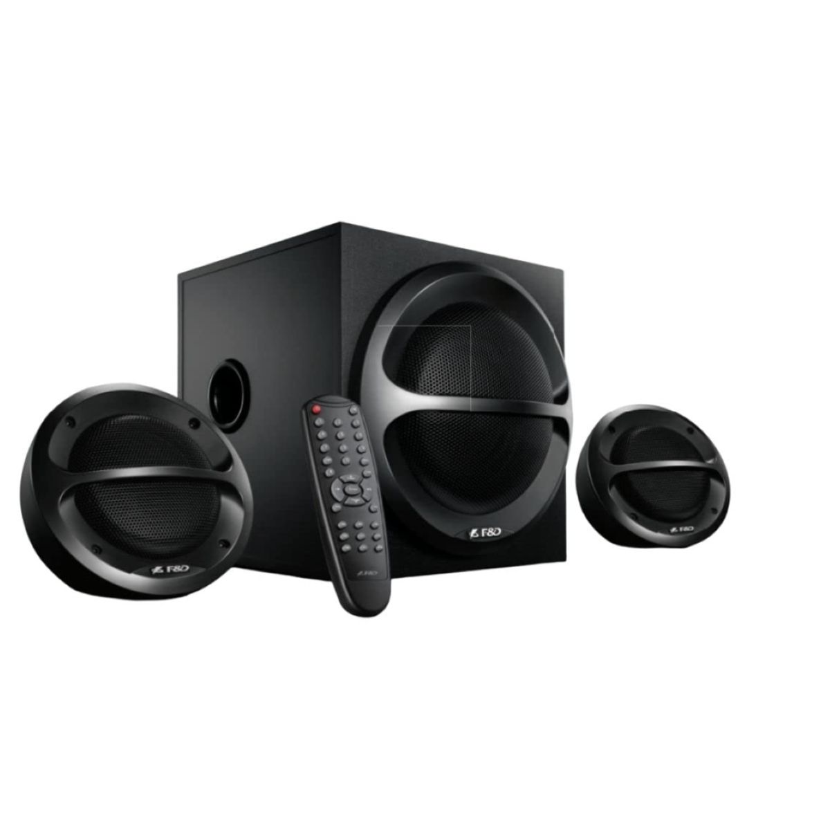 GENERICO - Parlantes 2.1 - FENDA A111X - 70W Peak Power - Bluetooth - FM  - Black