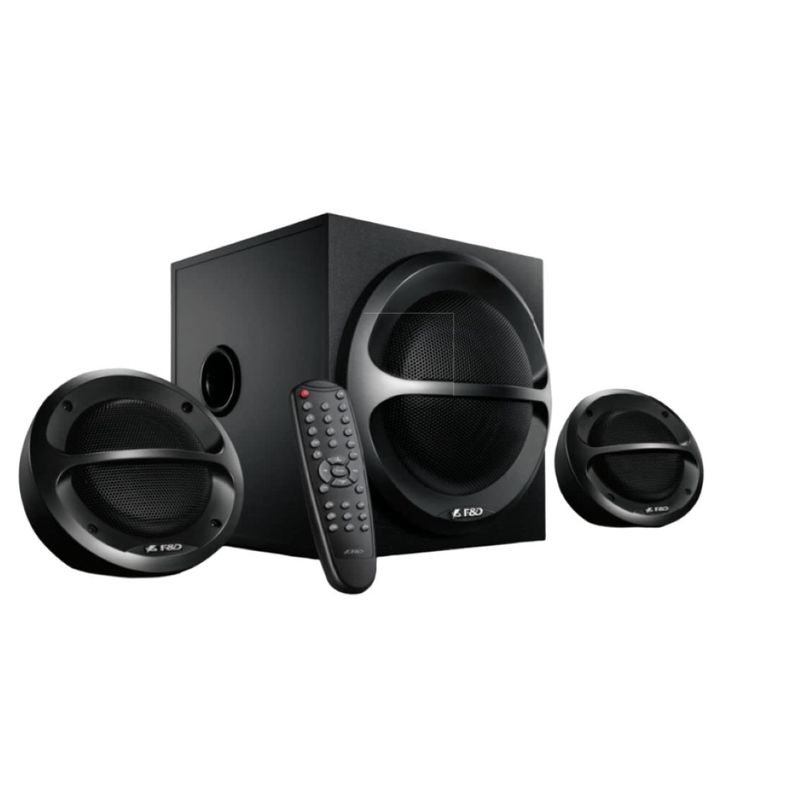 GENERICO - Parlantes 2.1 - FENDA A111X - 70W Peak Power - Bluetooth - FM  - Black