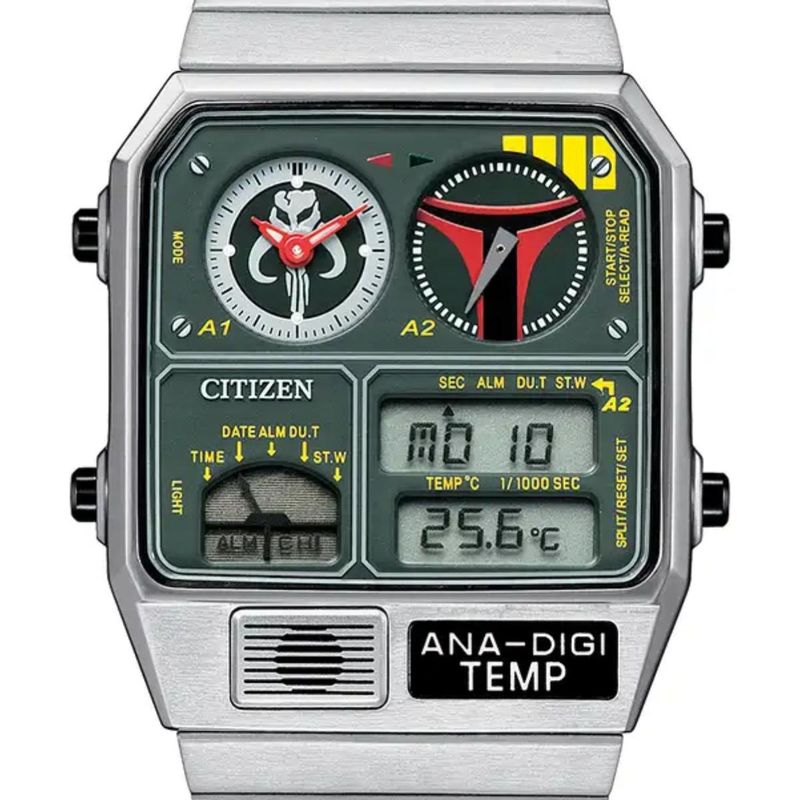 CITIZEN - Reloj Citizen Hombre Boba Fett Star Wars JG2110-51W