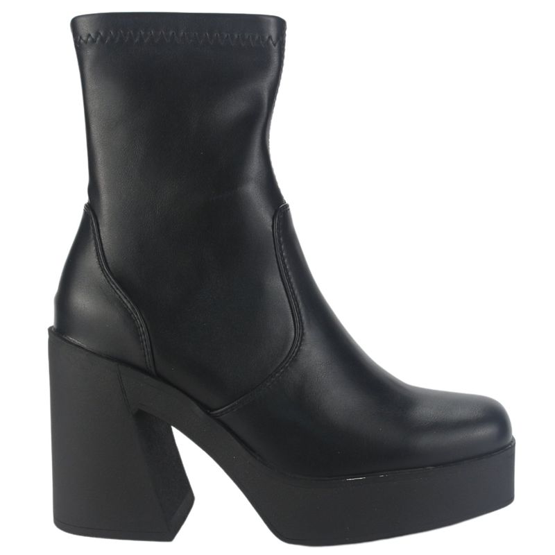 CHALADA - Botin Mujer Negro Casual Chalada Tumbes-15