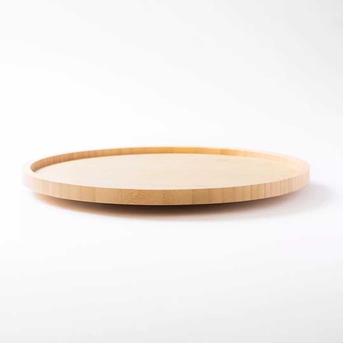 VENHOOUSE - Organizador Giratorio Lazy Susan Bambú Despensa Mesa Cocina
