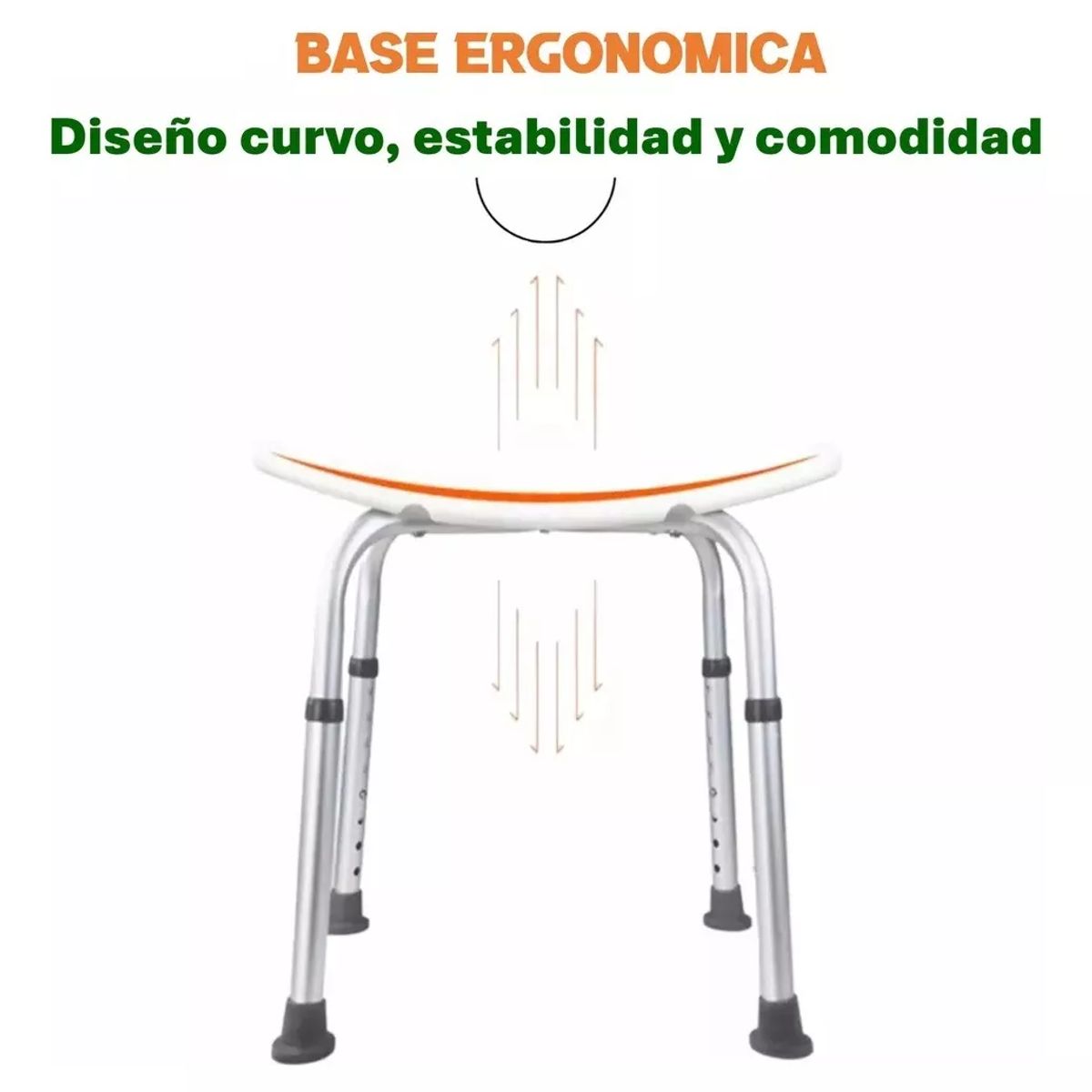 TAUMM - Asiento Seguridad Ducha Regulable Taumm