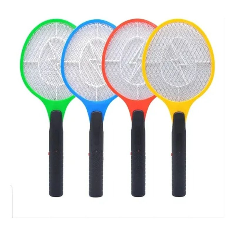 ROZENBERG SPA - Raqueta Mata Moscas Electrico A Pilas Matamosquito Potente