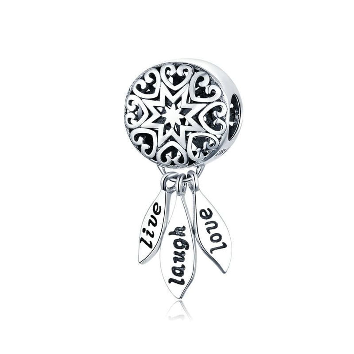 TODOJOYAS - Charm Dije Plata 925 Atrapa Sueños Live