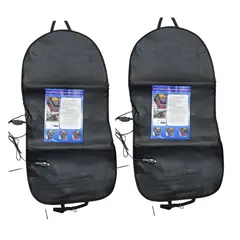 GENERICO - Pack 2 Fundas Para Asiento Auto Con Calefacción Cubreasiento CH
